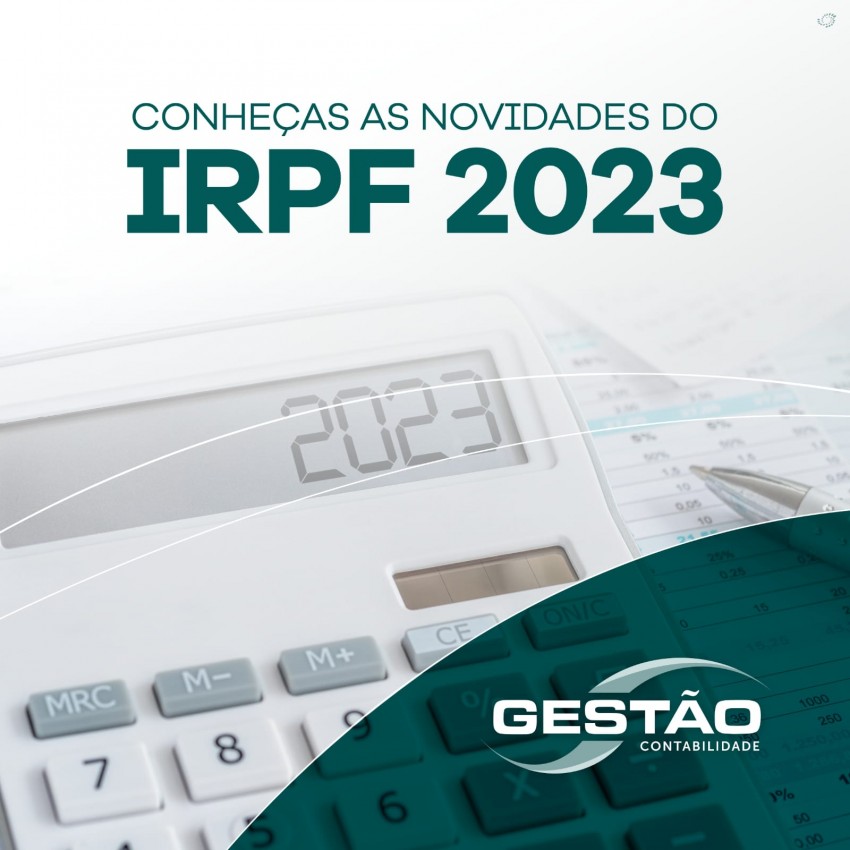 Conheça as  Novidades do IRPF 2023