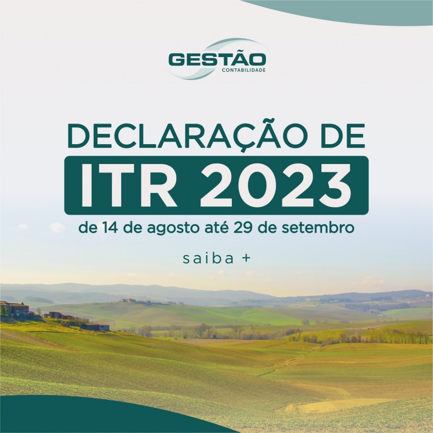 Declaração ITR 2023 para Imóveis Rurais